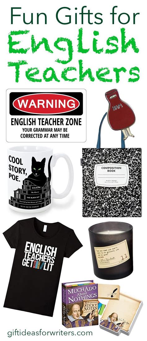 hilarious teacher gifts|cool gifts for english teachers.